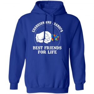 Autism Grandson And Grandpa Best Friends For Life Autism Awareness T-Shirts 25