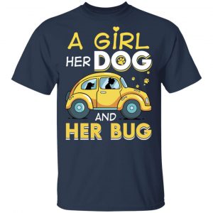 A Girl Her Dog And Her Bug T-Shirts Animals 2