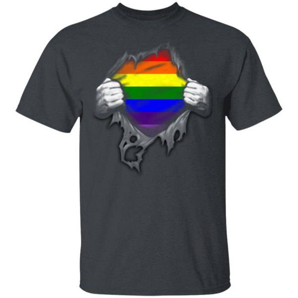 Rainbow Lesbian Gay Pride LGBT Super Strong T-Shirts 2