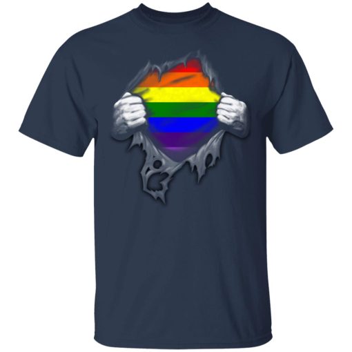 Rainbow Lesbian Gay Pride LGBT Super Strong T-Shirts 3