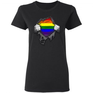 Rainbow Lesbian Gay Pride LGBT Super Strong T-Shirts 17