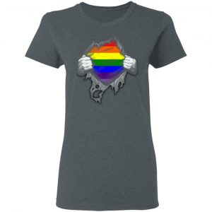 Rainbow Lesbian Gay Pride LGBT Super Strong T-Shirts 18