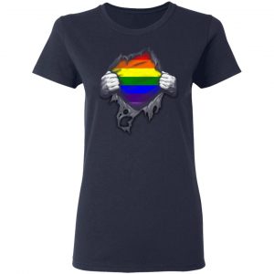 Rainbow Lesbian Gay Pride LGBT Super Strong T-Shirts 19