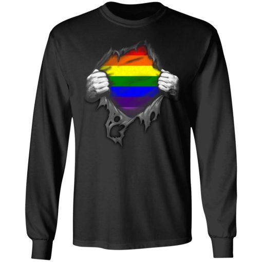 Rainbow Lesbian Gay Pride LGBT Super Strong T-Shirts 9