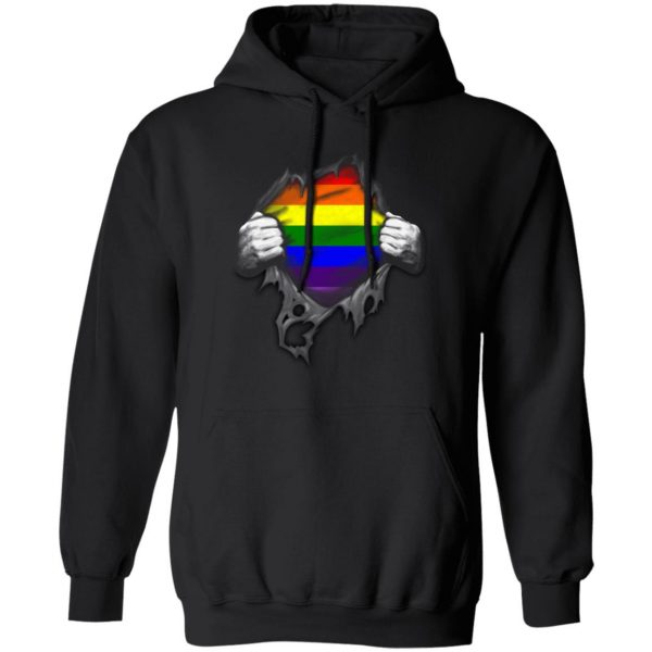 Rainbow Lesbian Gay Pride LGBT Super Strong T-Shirts 10