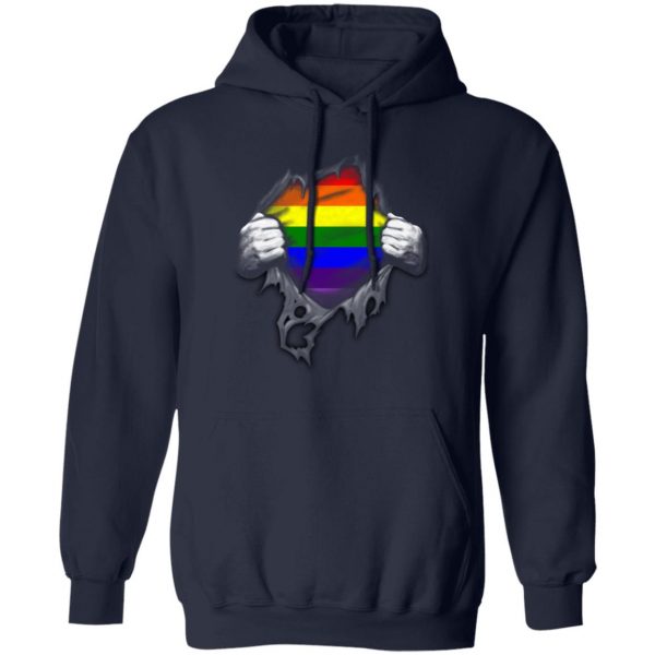 Rainbow Lesbian Gay Pride LGBT Super Strong T-Shirts 11