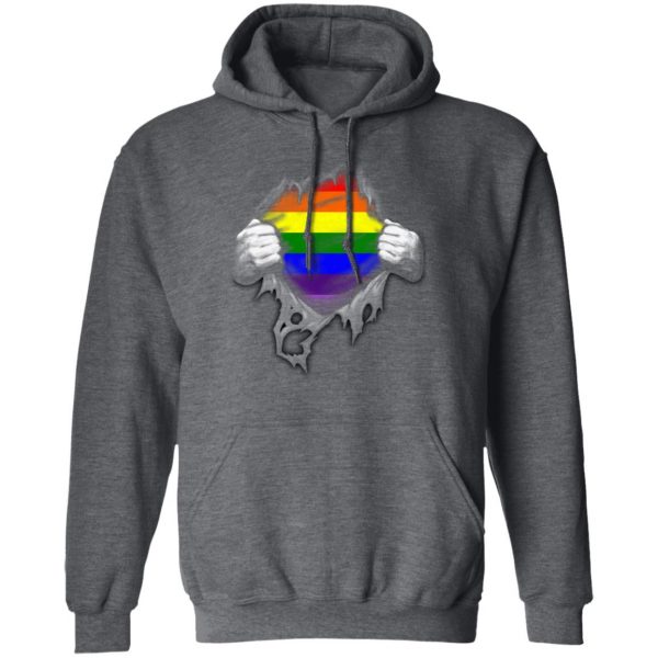 Rainbow Lesbian Gay Pride LGBT Super Strong T-Shirts 12