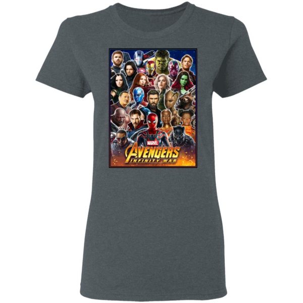 Marvel Avengers Infinity Wars Team T-Shirts 6