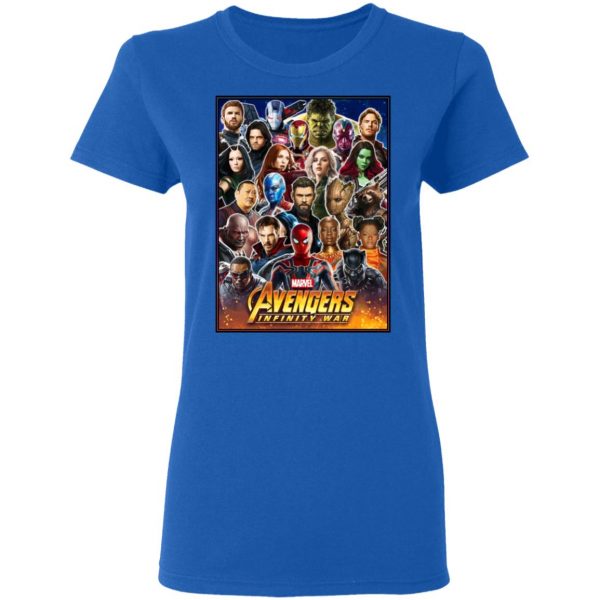 Marvel Avengers Infinity Wars Team T-Shirts 8