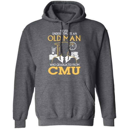 Never Underestimate An Old Man Who Graduated From CMU T-Shirts - Image 12