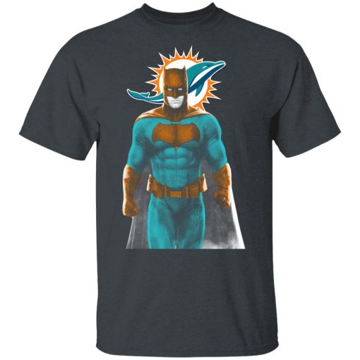 Miami Dolphins Batman Mash Up T-Shirts 2