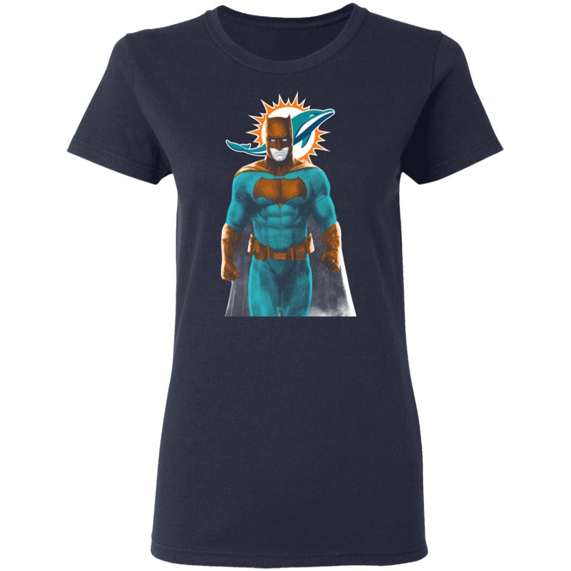 Miami Dolphins Batman Mash Up T-Shirts