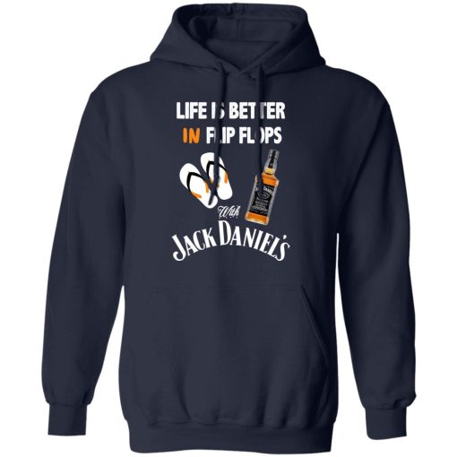 Life Is Better In Flip Flops With Jack Daniel’s T-Shirts - Image 11