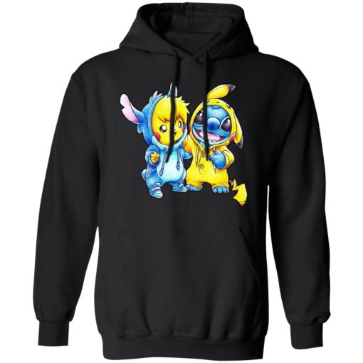 Cute Stitch Pokemon T-Shirts 4