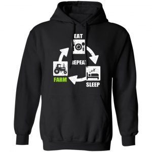 Eat Sleep Farm Repeat Farming T-Shirts 22