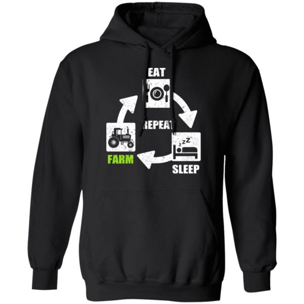 Eat Sleep Farm Repeat Farming T-Shirts 10