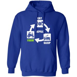 Eat Sleep Farm Repeat Farming T-Shirts 25