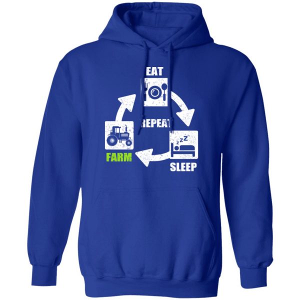 Eat Sleep Farm Repeat Farming T-Shirts 13