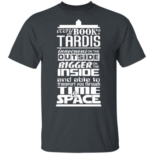 Every Book Is A Tardis T-Shirts - Image 2