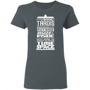 Every Book Is A Tardis T-Shirts 18