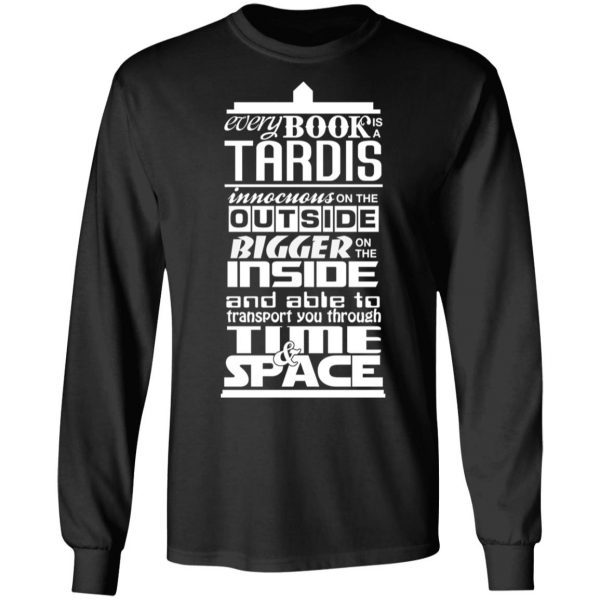Every Book Is A Tardis T-Shirts 9