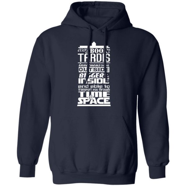 Every Book Is A Tardis T-Shirts 11