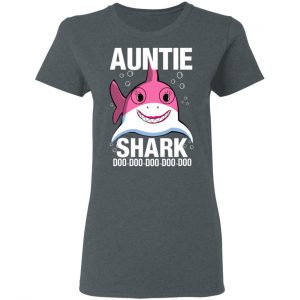 Auntie Shark Doo Doo Doo Doo Doo T-Shirts 18