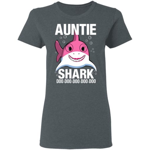 Auntie Shark Doo Doo Doo Doo Doo T-Shirts - Image 6