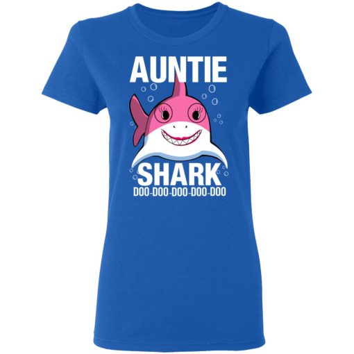 Auntie Shark Doo Doo Doo Doo Doo T-Shirts 8