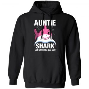Auntie Shark Doo Doo Doo Doo Doo T-Shirts 22