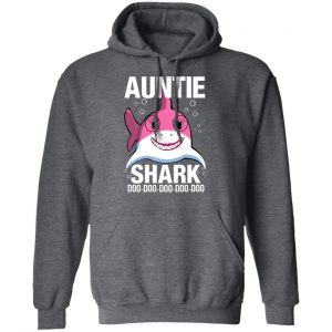 Auntie Shark Doo Doo Doo Doo Doo T-Shirts 24
