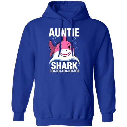 Auntie Shark Doo Doo Doo Doo Doo T-Shirts - Image 13