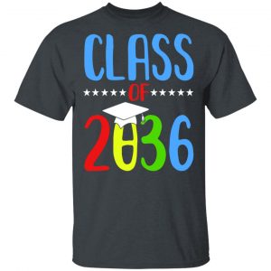 Grow With Me First Day Of School Class Of 2036 Youth T-Shirts 14