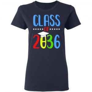 Grow With Me First Day Of School Class Of 2036 Youth T-Shirts 19