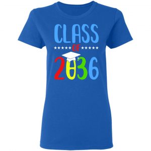 Grow With Me First Day Of School Class Of 2036 Youth T-Shirts 20