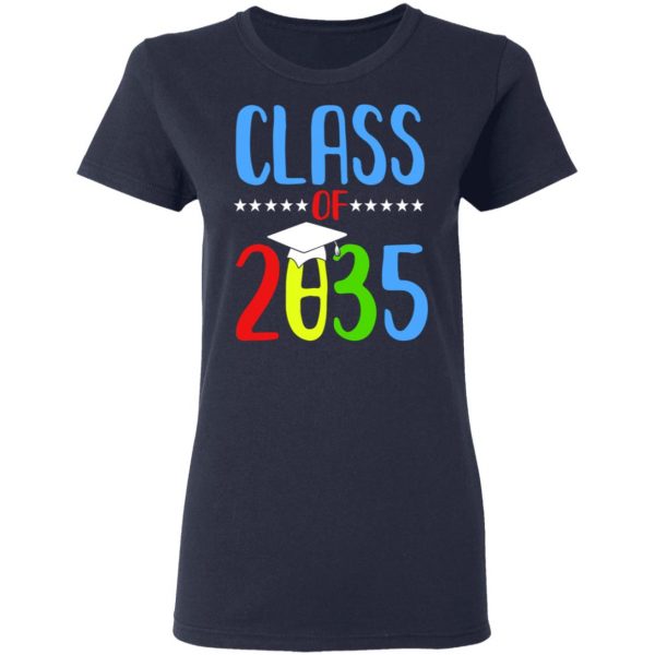 Grow With Me First Day Of School Class Of 2035 Youth T-Shirts 7