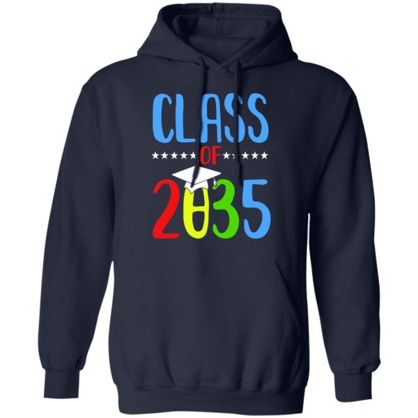 Grow With Me First Day Of School Class Of 2035 Youth T-Shirts 11