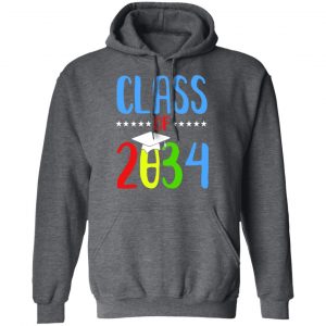 Grow With Me First Day Of School Class Of 2034 Youth T-Shirts 24