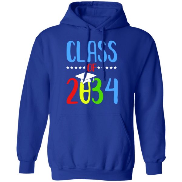 Grow With Me First Day Of School Class Of 2034 Youth T-Shirts 13