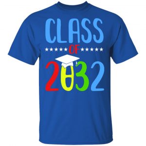 Grow With Me First Day Of School Class Of 2032 Youth T-Shirts 16