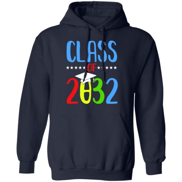 Grow With Me First Day Of School Class Of 2032 Youth T-Shirts 11