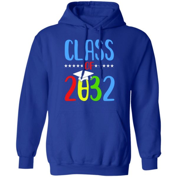Grow With Me First Day Of School Class Of 2032 Youth T-Shirts 13