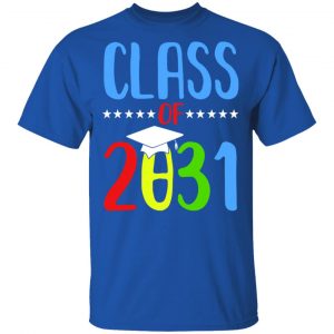 Grow With Me First Day Of School Class Of 2031 Youth T-Shirts 16