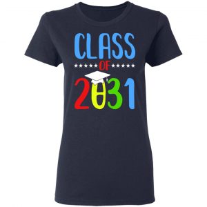 Grow With Me First Day Of School Class Of 2031 Youth T-Shirts 19