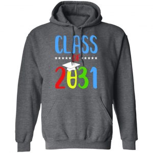 Grow With Me First Day Of School Class Of 2031 Youth T-Shirts 24