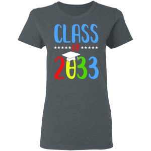 Grow With Me First Day Of School Class Of 2033 Youth T-Shirts 18