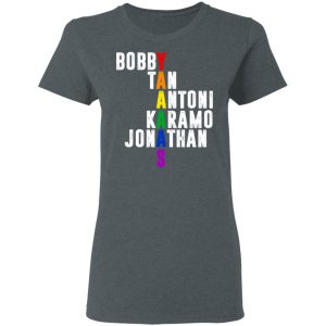 Queer Eye Yaaas Fab 5 Names LGBT T-Shirts 18