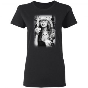 Stevie Nicks Smoking Young Vintage Fleet Mac T-Shirts 6