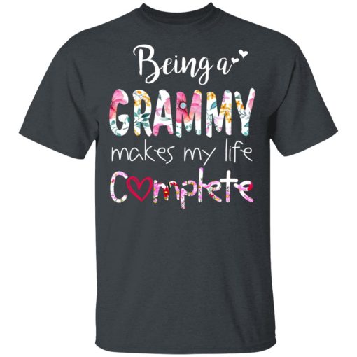 Being A Grammy Makes My Life Complete Mother’s Day T-Shirts - Image 2