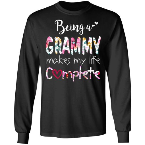 Being A Grammy Makes My Life Complete Mother’s Day T-Shirts - Image 9